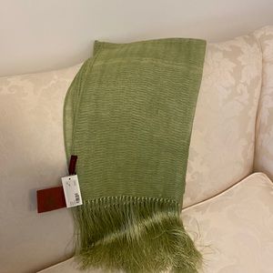 Pashma Lime Green Scarf - NWT
